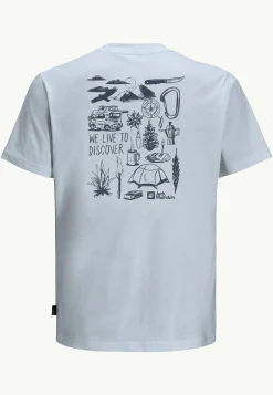Jack Wolfskin Lifestyle|T-Shirts & Hauts Manches Longues-Discover T M