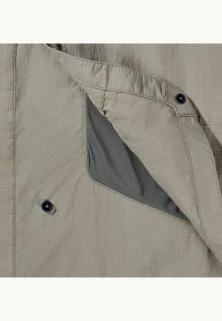 Jack Wolfskin Discovery|Hauts Techniques-Diskovera Ls Shirt M misty green