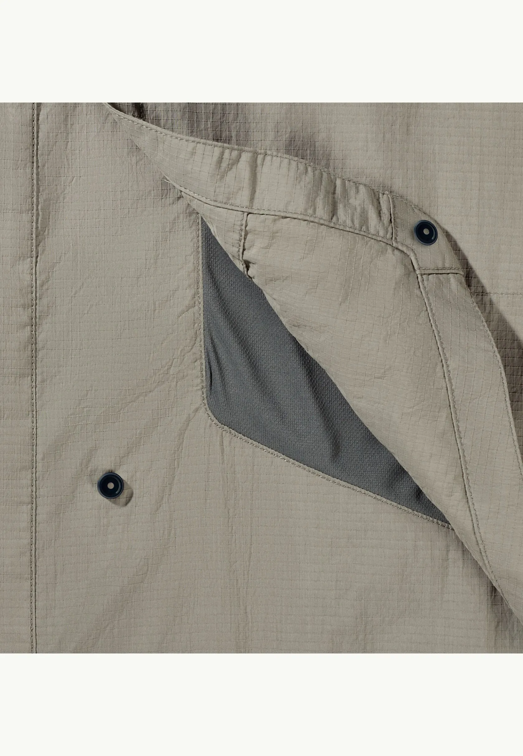 Jack Wolfskin Discovery|Hauts Techniques-Diskovera Ls Shirt M misty green