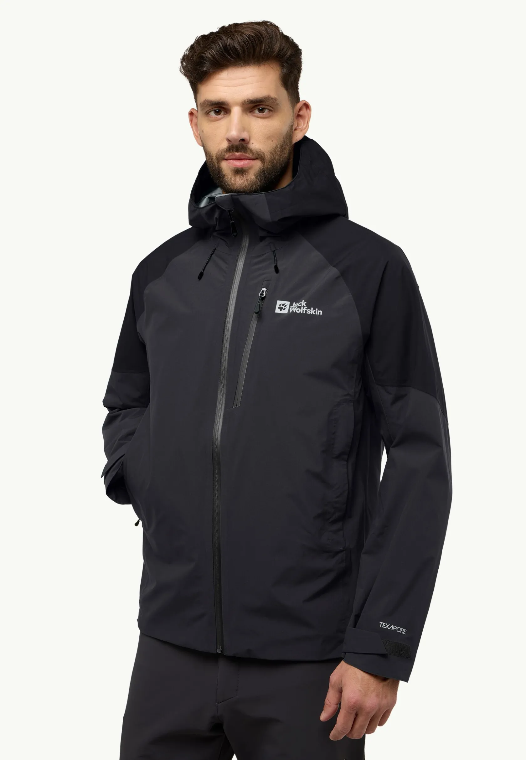 Jack Wolfskin Vestes Intermédiaires|Vestes De Pluie-Eagle Peak 2l Jkt M