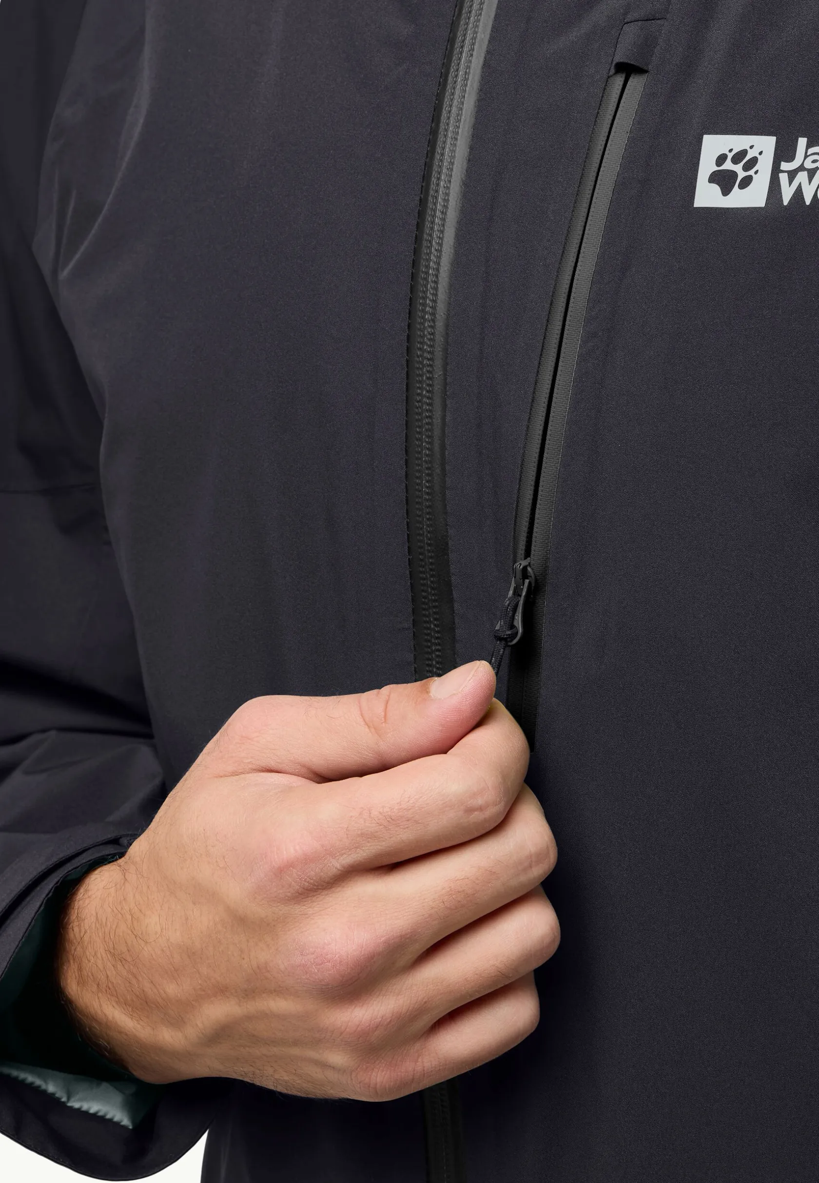 Jack Wolfskin Vestes Intermédiaires|Vestes De Pluie-Eagle Peak 2l Jkt M
