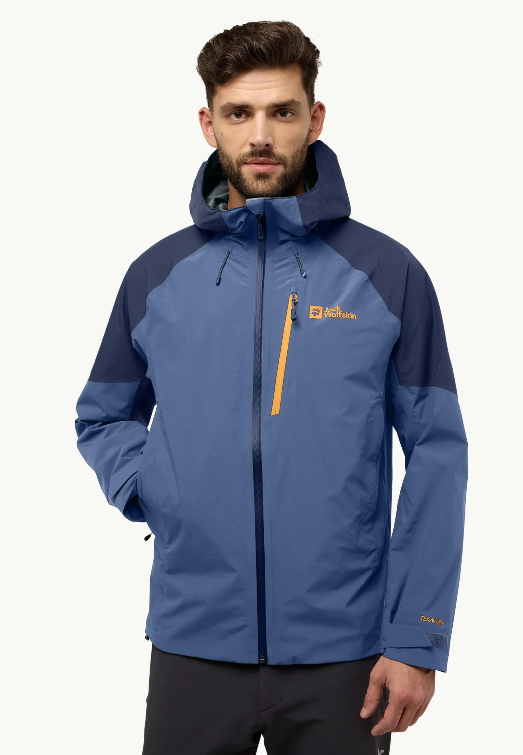 Jack Wolfskin Vestes Intermédiaires|Vestes De Pluie-Eagle Peak 2l Jkt M