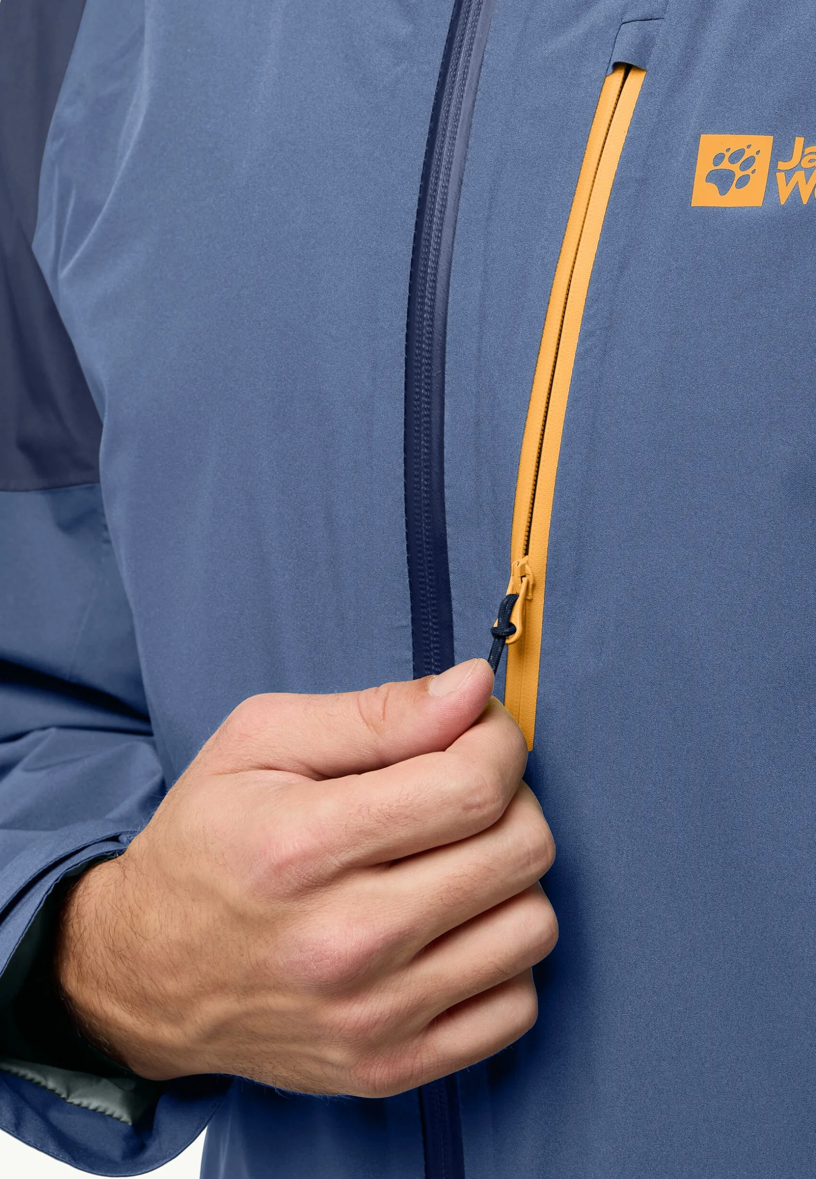 Jack Wolfskin Vestes Intermédiaires|Vestes De Pluie-Eagle Peak 2l Jkt M