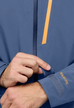 Jack Wolfskin Vestes Intermédiaires|Vestes De Pluie-Eagle Peak 2l Jkt M