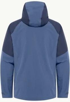 Jack Wolfskin Vestes Intermédiaires|Vestes De Pluie-Eagle Peak 2l Jkt M
