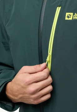Jack Wolfskin Vestes Intermédiaires|Vestes De Pluie-Eagle Peak 2l Jkt M