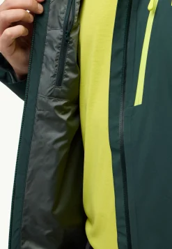 Jack Wolfskin Vestes Intermédiaires|Vestes De Pluie-Eagle Peak 2l Jkt M