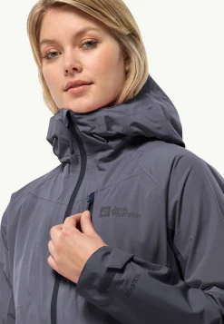 Jack Wolfskin Randonnée|Vestes Intermédiaires-Eagle Peak 2l Jkt W