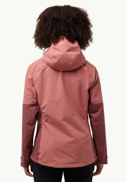 Jack Wolfskin Vestes Intermédiaires|Vestes De Pluie-Eagle Peak 2l Jkt W