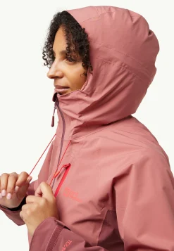 Jack Wolfskin Vestes Intermédiaires|Vestes De Pluie-Eagle Peak 2l Jkt W