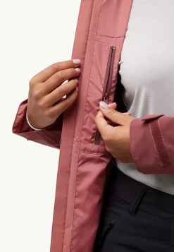 Jack Wolfskin Vestes Intermédiaires|Vestes De Pluie-Eagle Peak 2l Jkt W