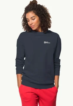 Jack Wolfskin Sweats À Capuche & Pulls-Essential Crewneck W