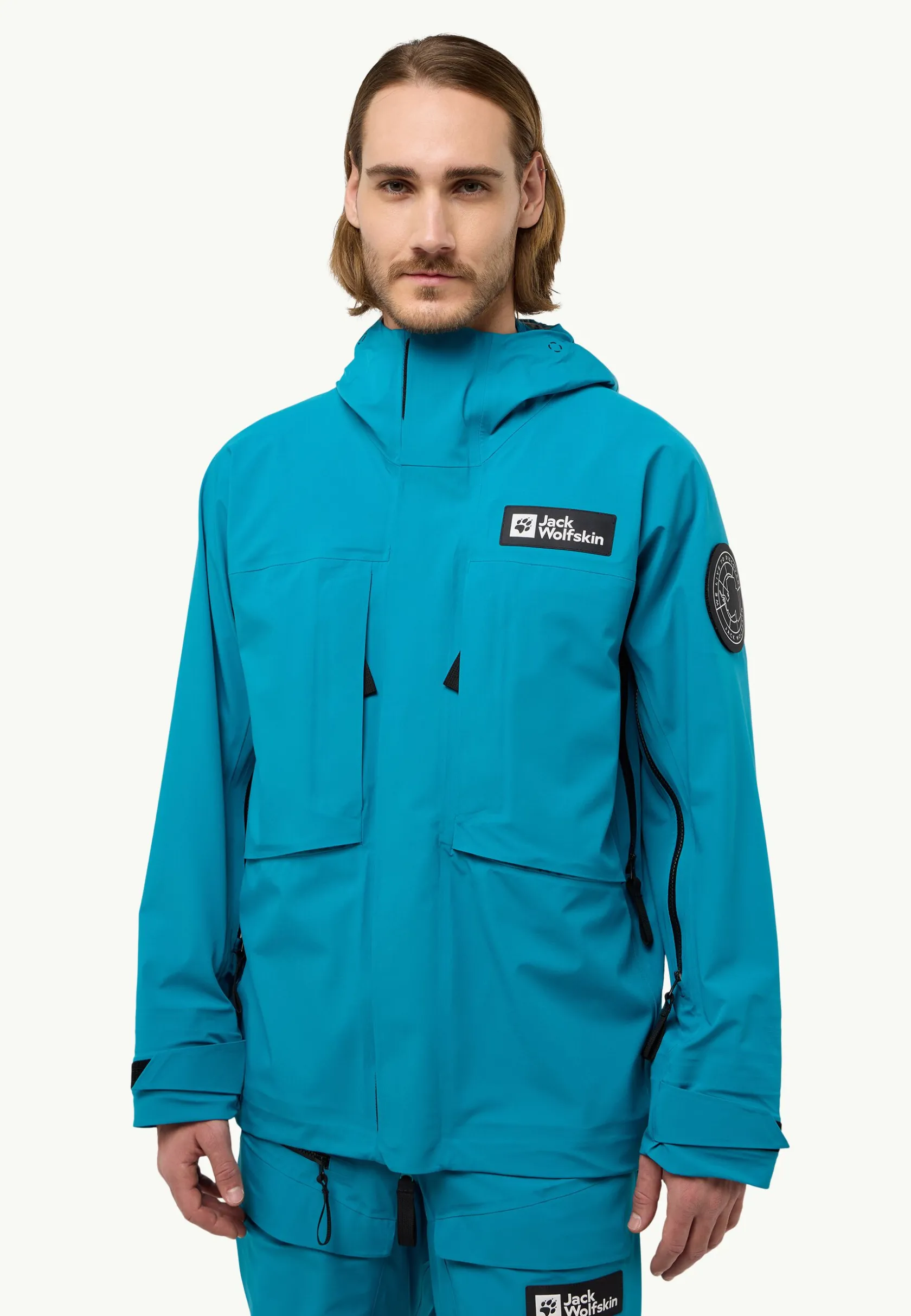 Jack Wolfskin Vestes Intermédiaires|Vestes Intermédiaires-Expdn 3l Jkt everest blue