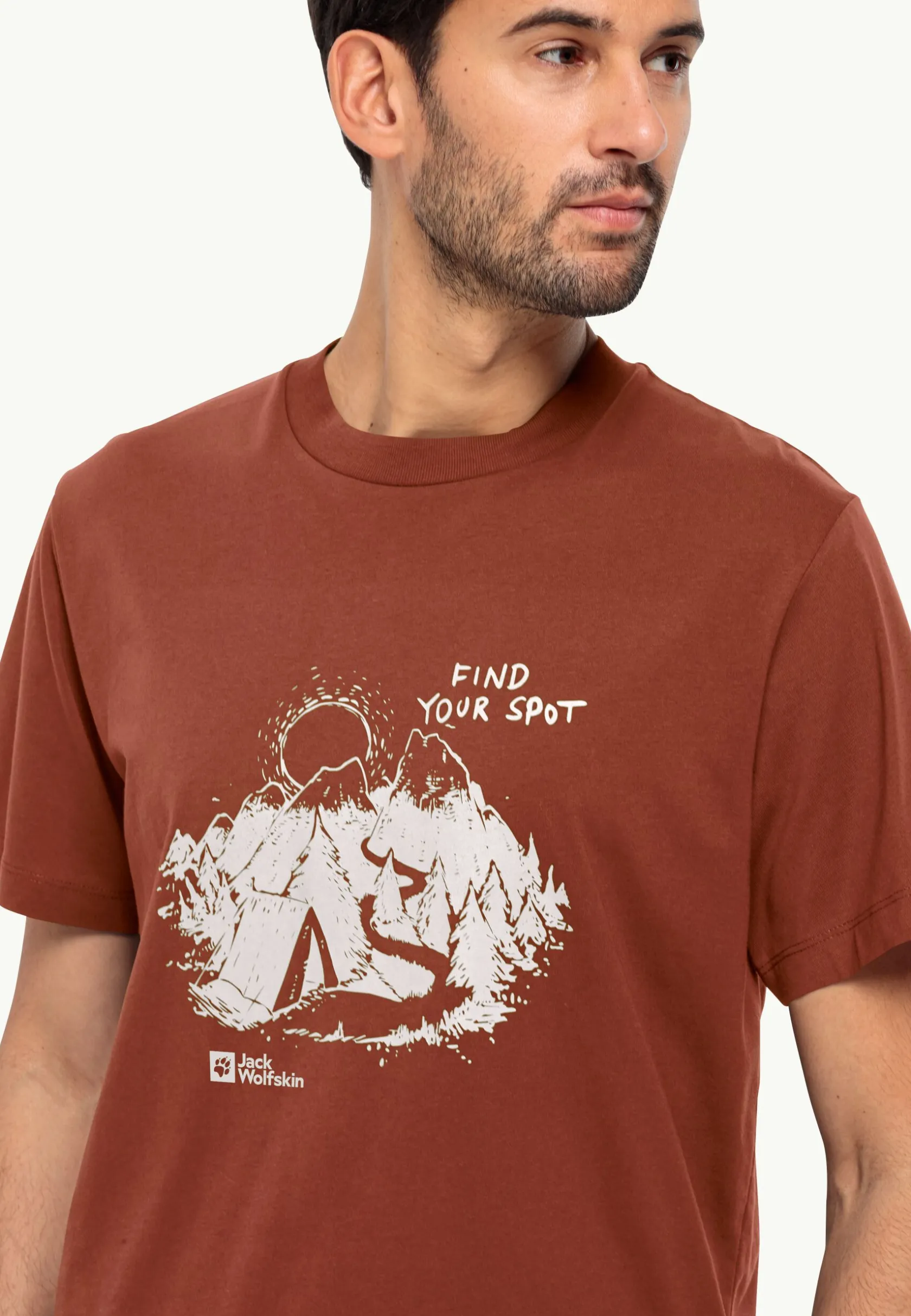 Jack Wolfskin Lifestyle|T-Shirts & Hauts Manches Longues-Find Your Spot T M