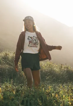 Jack Wolfskin Lifestyle|T-Shirts & Hauts Manches Longues-Florell Box T W