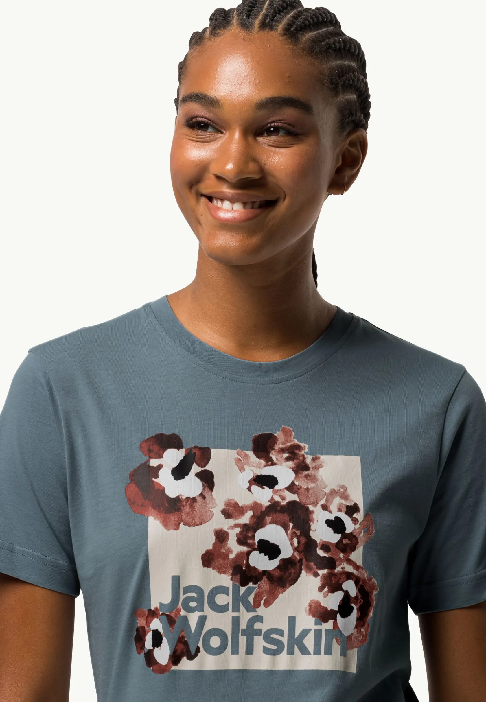 Jack Wolfskin Lifestyle|T-Shirts & Hauts Manches Longues-Florell Box T W