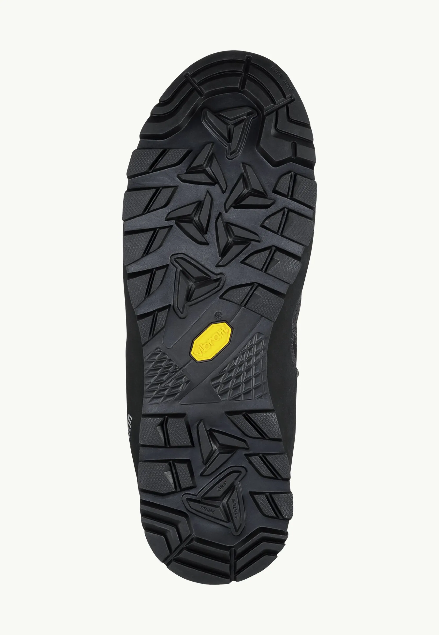 Jack Wolfskin Chaussures Imperméables|Chaussures De Randonnée-Force Crest Texapore Mid M Black / Burly Yellow Xt