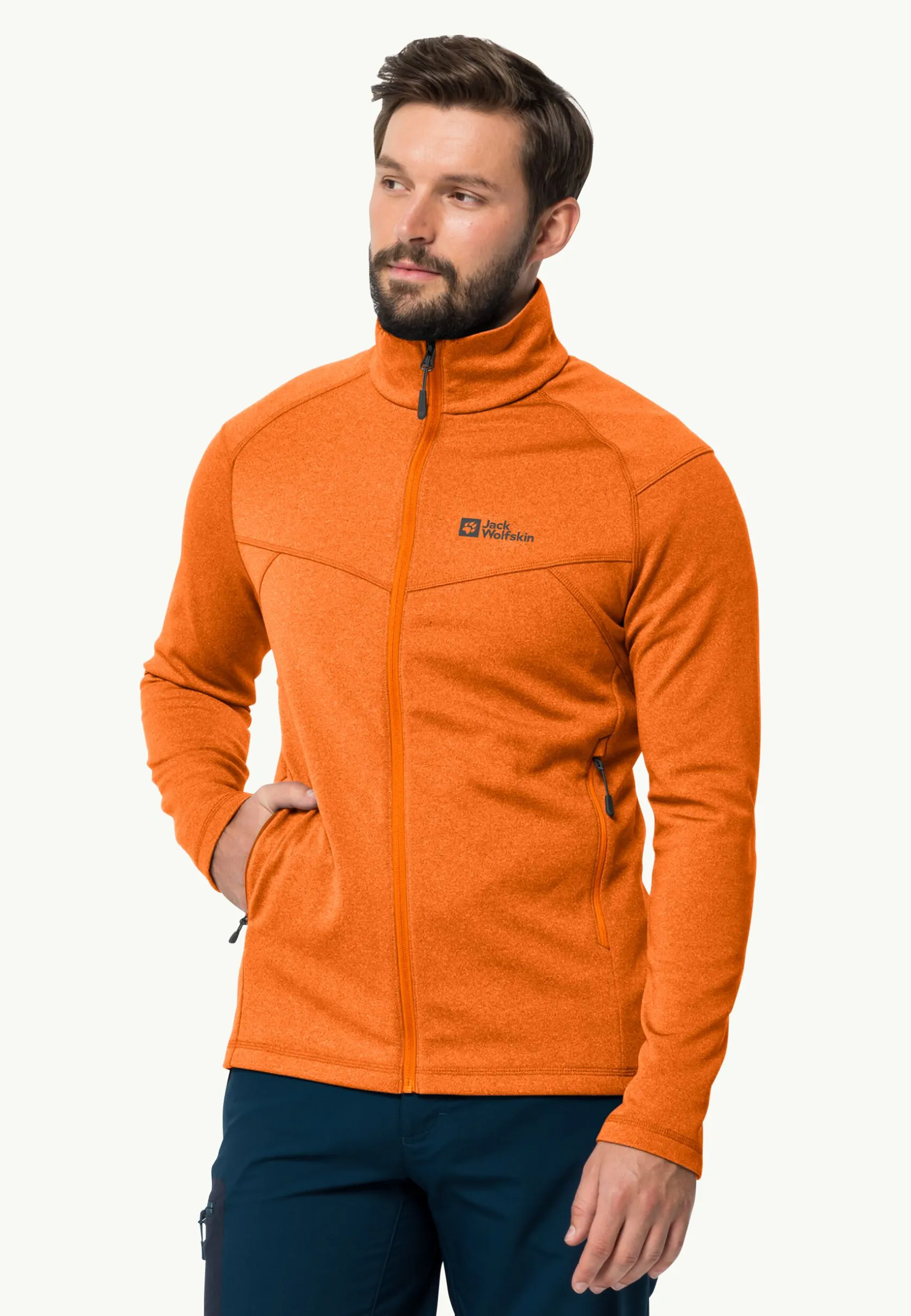 Jack Wolfskin Randonnée|Vestes Intermédiaires-Fortberg Fz M