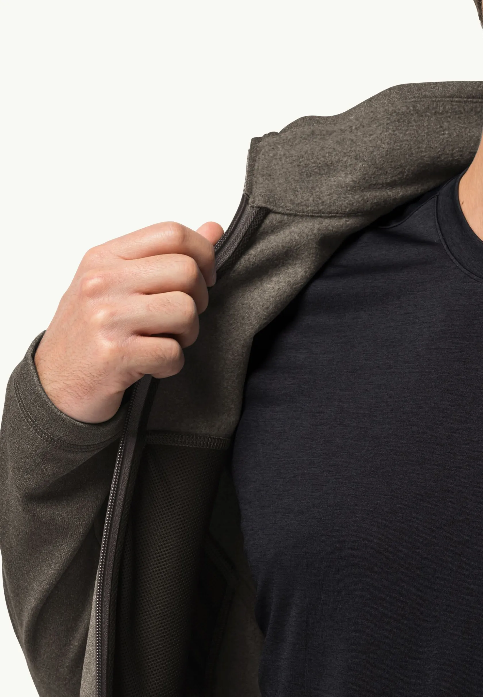 Jack Wolfskin Randonnée|Vestes Intermédiaires-Fortberg Fz M