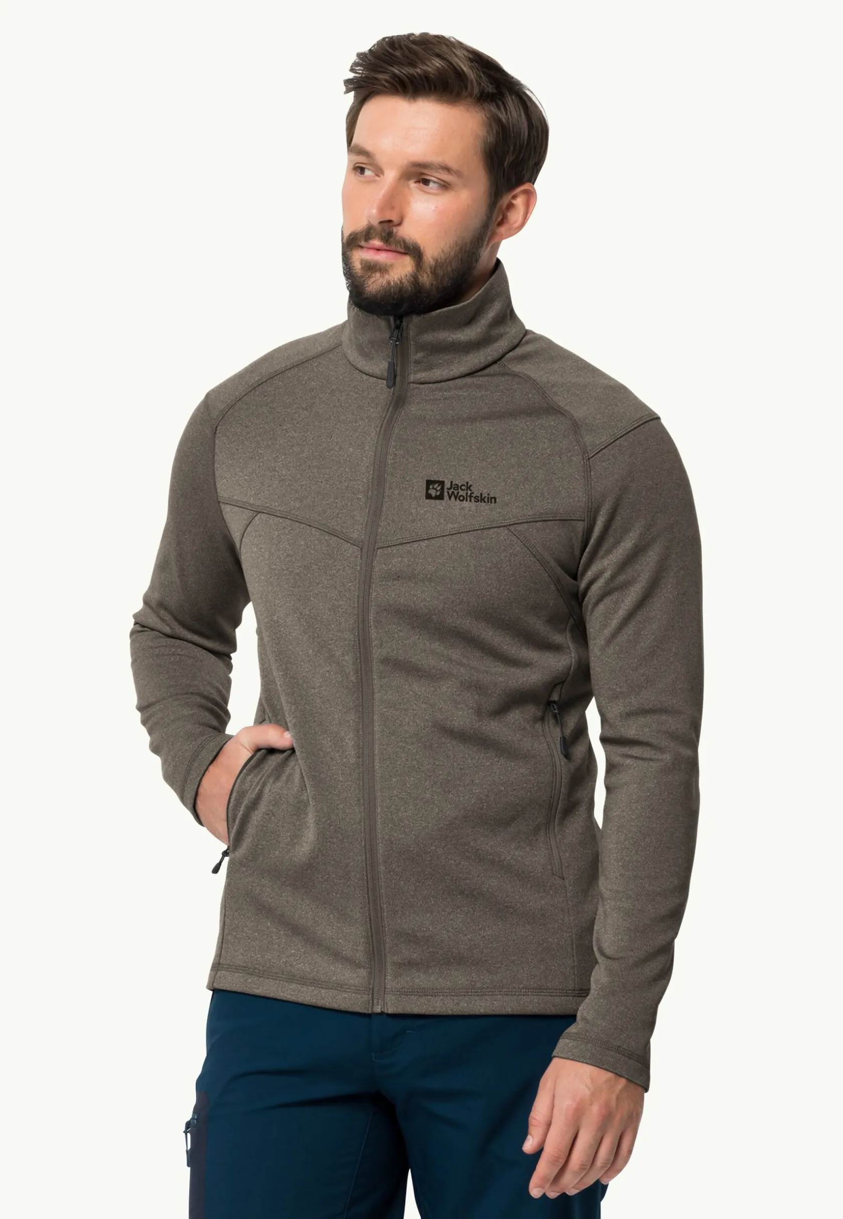 Jack Wolfskin Randonnée|Vestes Intermédiaires-Fortberg Fz M