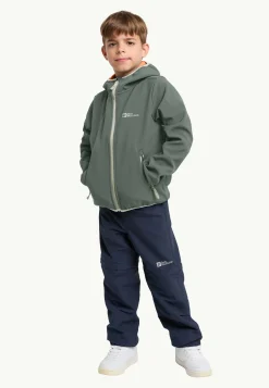Jack Wolfskin Vestes Intermédiaires|Vestes Coupe-Vent-Fourwinds Jacket Kids
