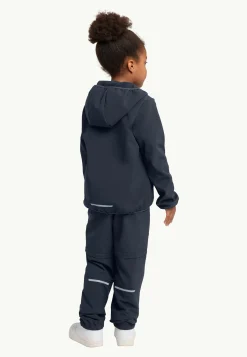Jack Wolfskin Vestes Intermédiaires|Vestes Coupe-Vent-Fourwinds Jacket Kids