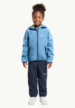 Jack Wolfskin Vestes Intermédiaires|Vestes Coupe-Vent-Fourwinds Jacket Kids