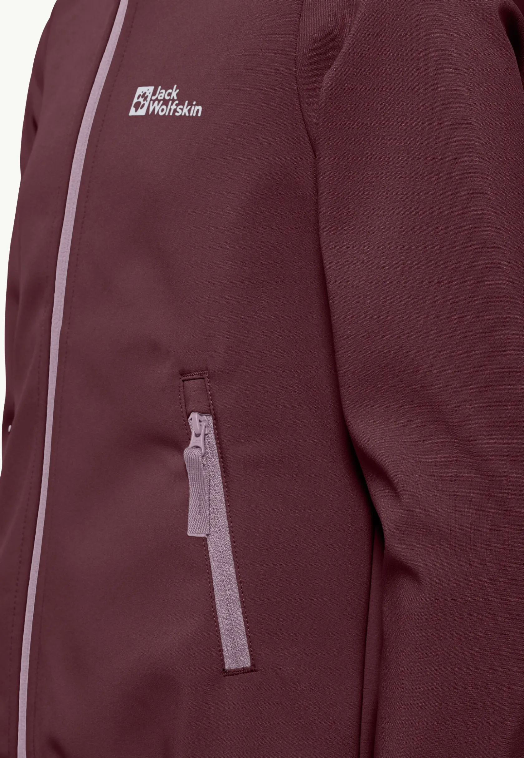 Jack Wolfskin Vestes Intermédiaires|Vestes Coupe-Vent-Fourwinds Jacket Kids