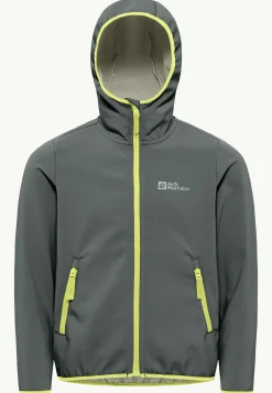 Jack Wolfskin Vestes Intermédiaires|Vestes Coupe-Vent-Fourwinds Jacket Kids