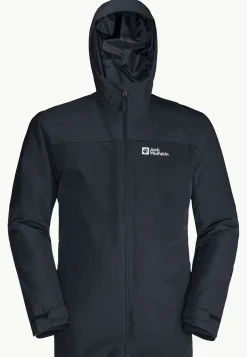 Jack Wolfskin Vestes Intermédiaires|Vestes De Pluie-Glaabach 3in1 Jkt M