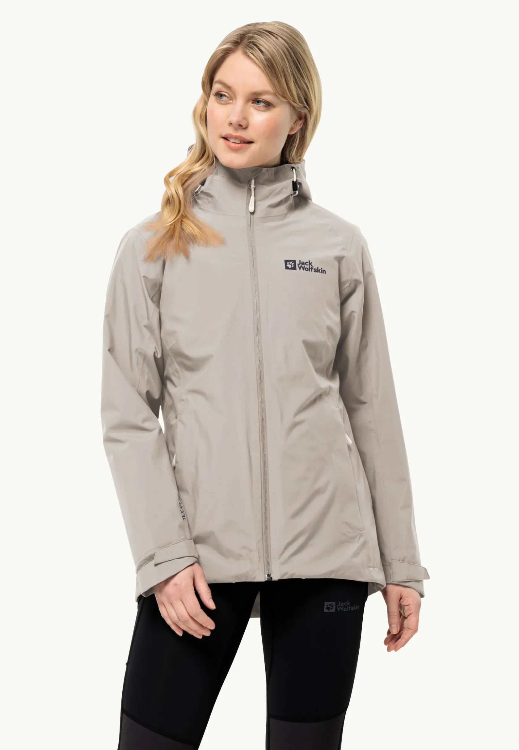 Jack Wolfskin Randonnée|Vestes Intermédiaires-Glaabach 3in1 Jkt W