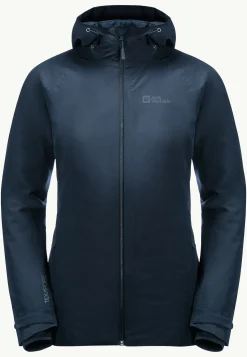 Jack Wolfskin Randonnée|Vestes Intermédiaires-Glaabach 3in1 Jkt W