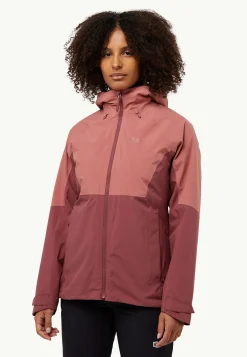 Jack Wolfskin Vestes D'Hiver|Vestes 3-En-1-Glaabach 3in1 Jkt W