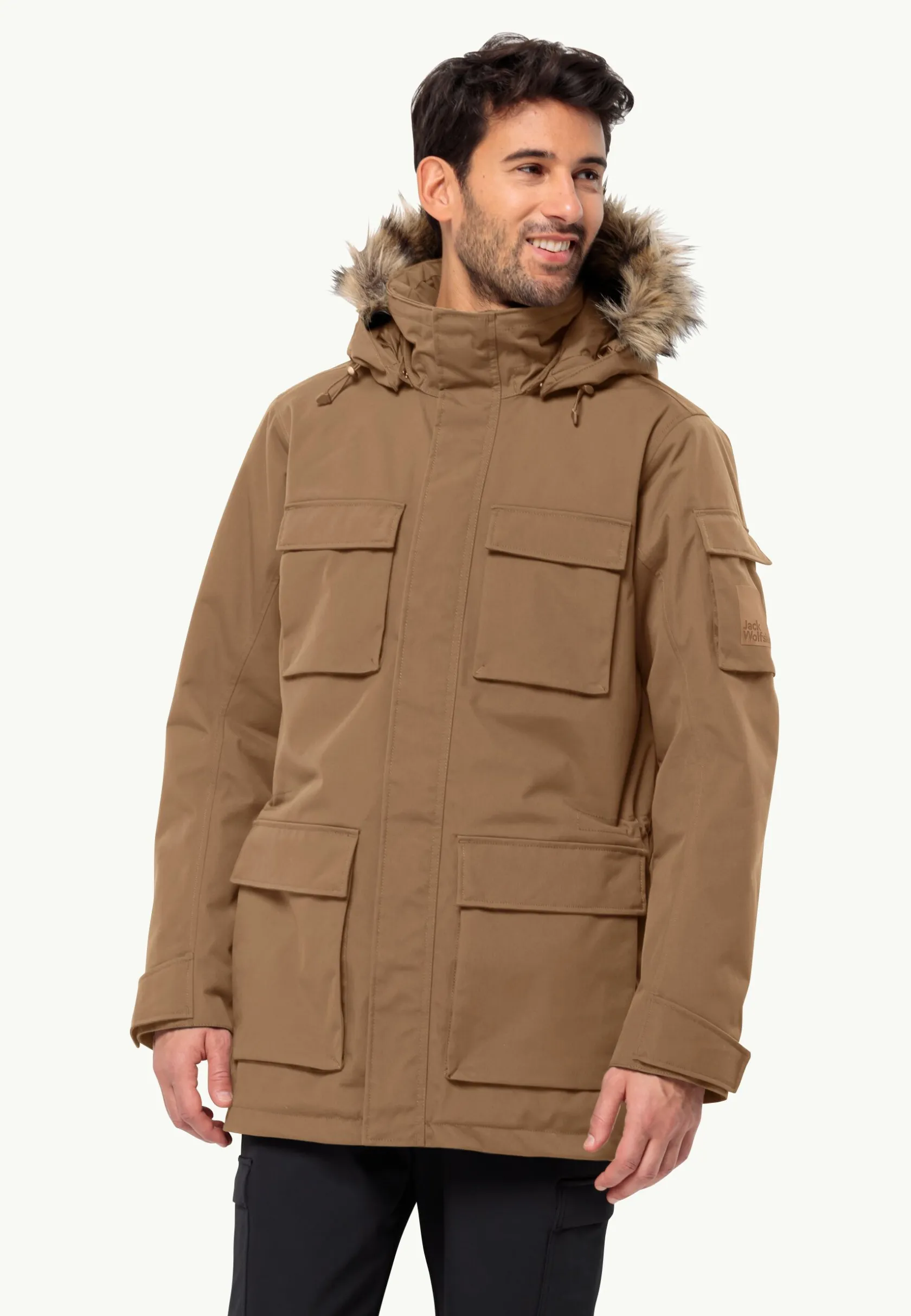 Jack Wolfskin Vestes Intermédiaires|Vestes D'Hiver-Glacier Canyon Parka