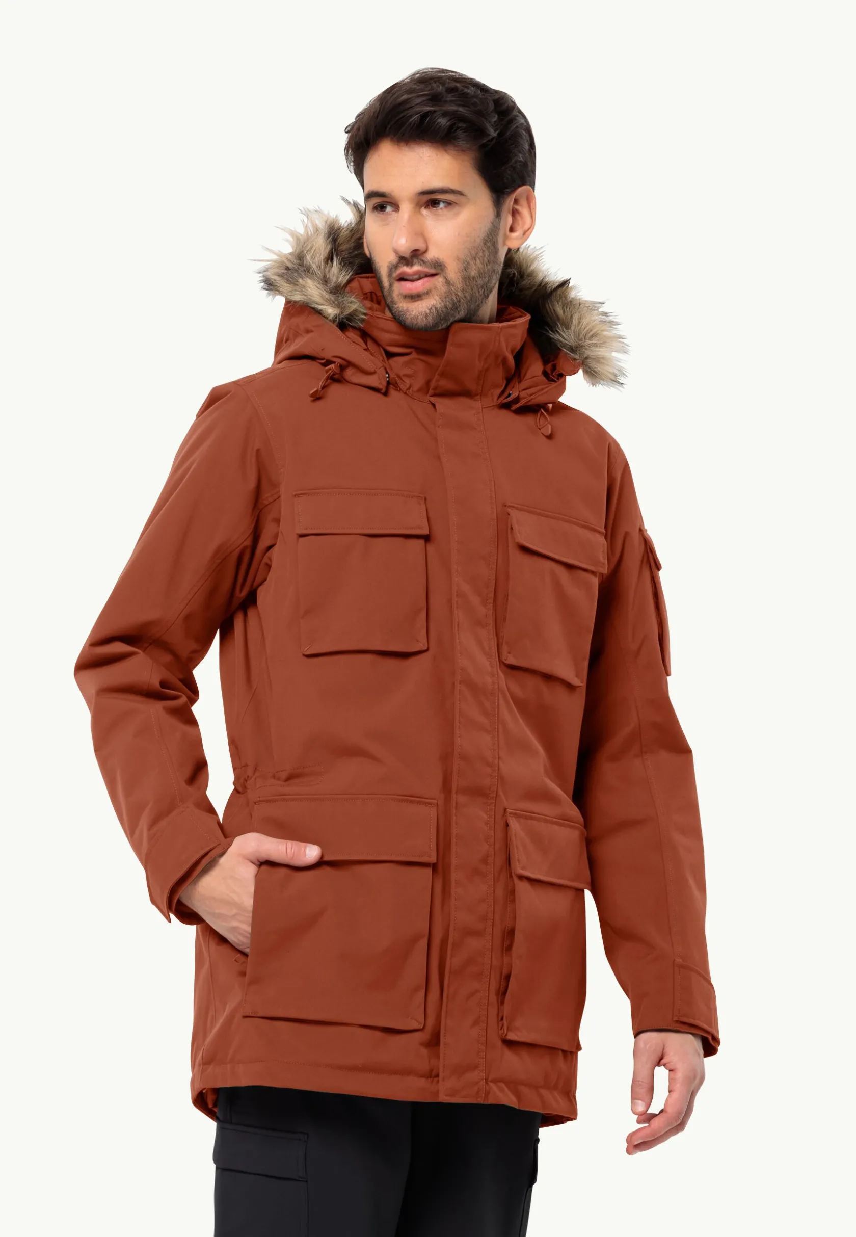 Jack Wolfskin Vestes Intermédiaires|Vestes D'Hiver-Glacier Canyon Parka