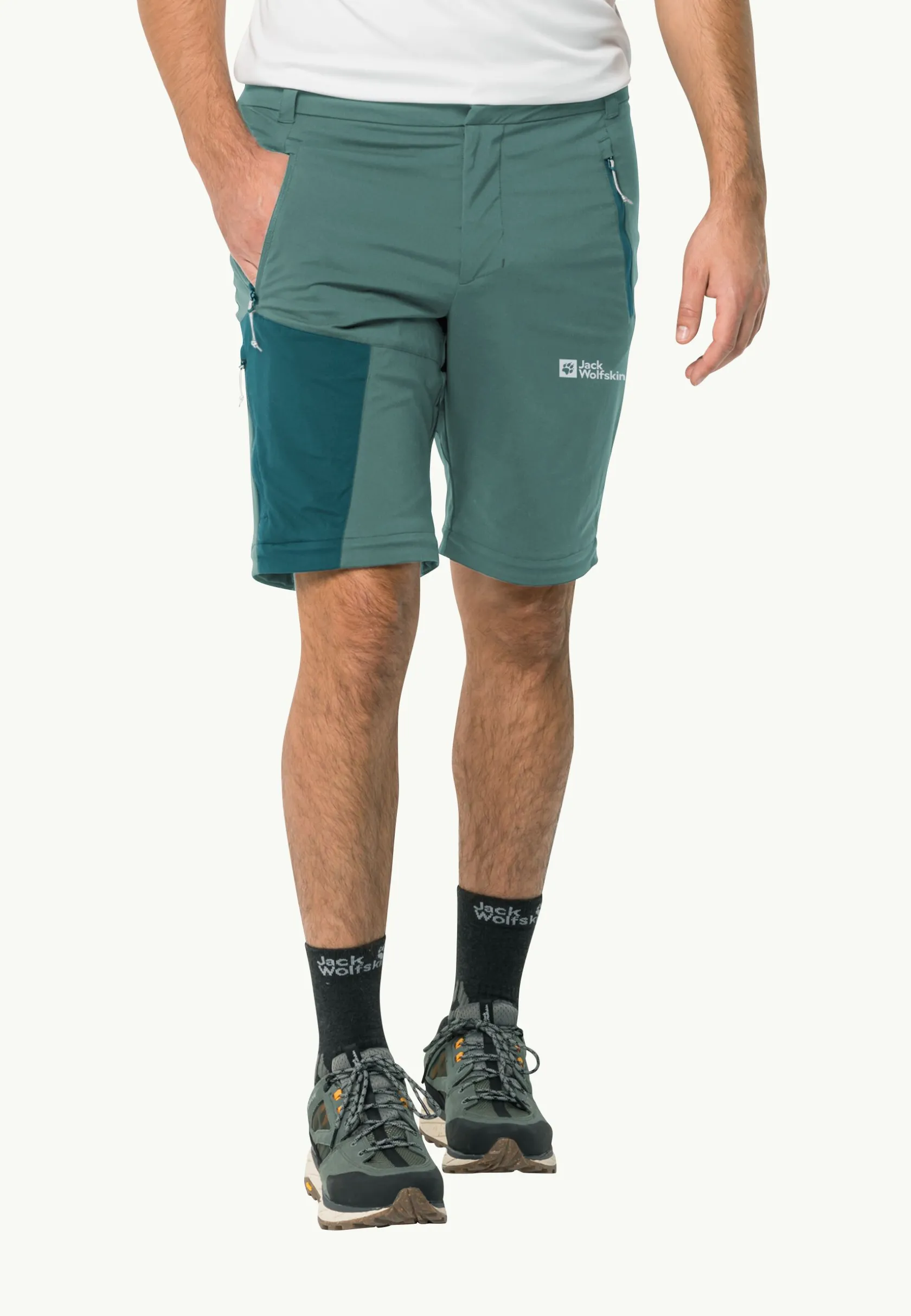 Jack Wolfskin Randonnée|Pantalons De Randonnée-Glastal Zip Away Pants M