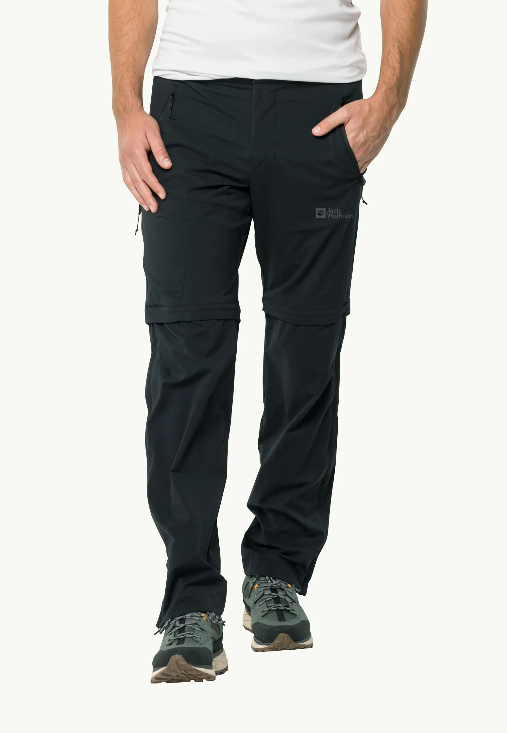 Jack Wolfskin Randonnée|Pantalons De Randonnée-Glastal Zip Away Pants M
