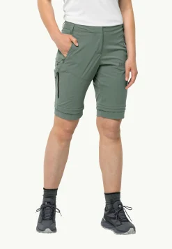 Jack Wolfskin Randonnée|Pantalons Softshell-Glastal Zip Away Pants W