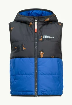 Jack Wolfskin Vestes Intermédiaires|Polaire-Gleely Ins Hooded Vest K