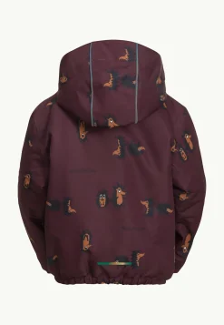 Jack Wolfskin Vestes Intermédiaires|Vestes D'Hiver-Gleely 2l Ins Print Jkt K