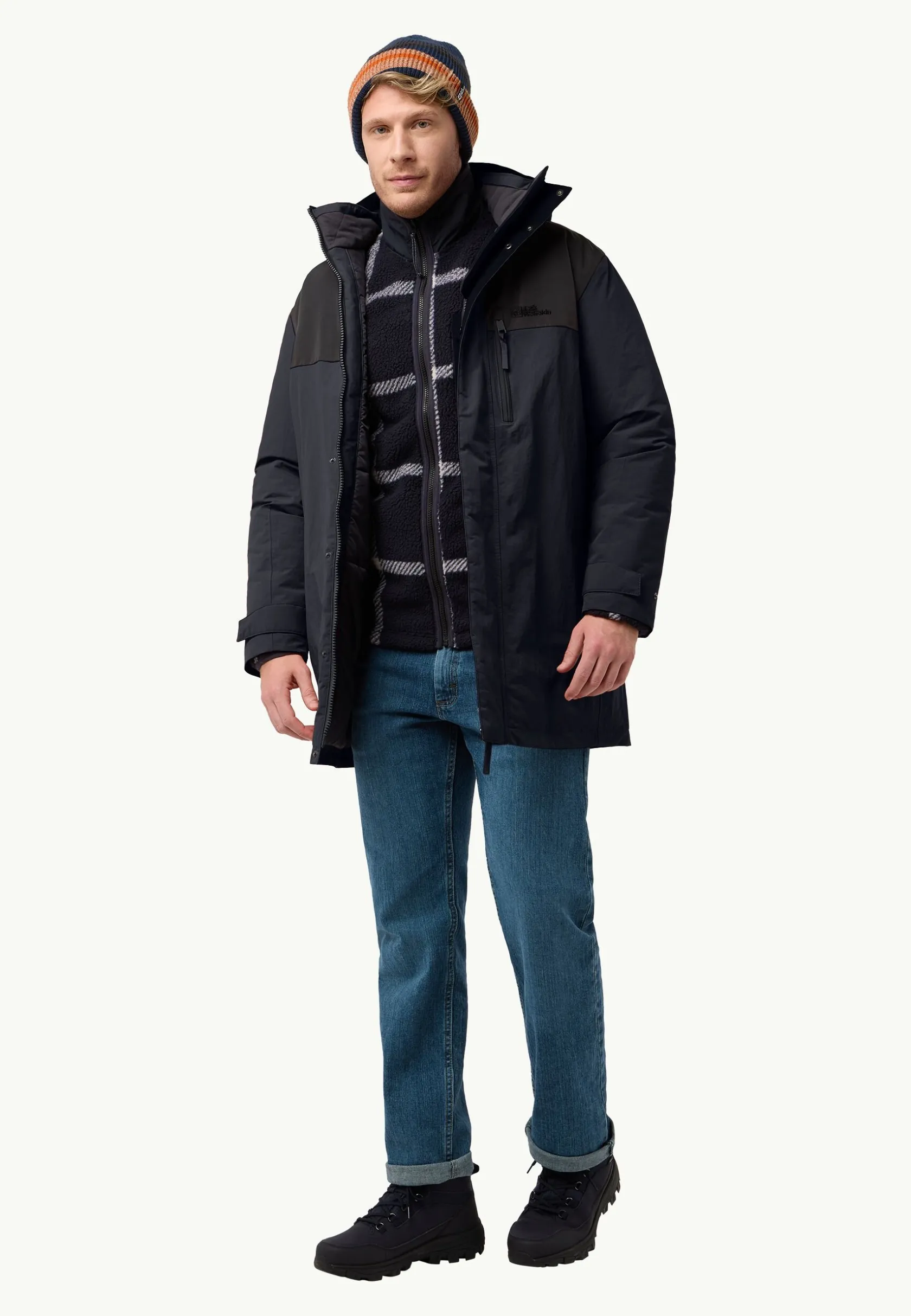 Jack Wolfskin Vestes Intermédiaires|Vestes D'Hiver-Gletschersee Parka M