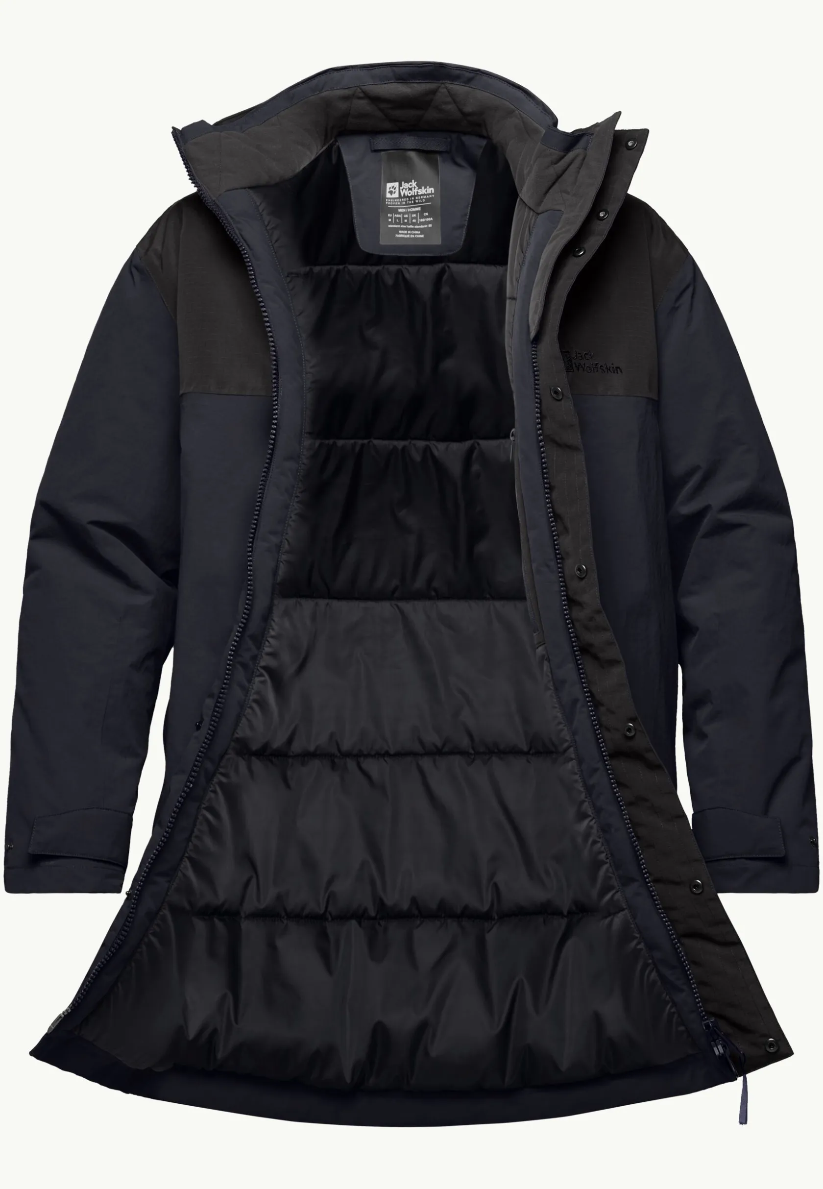 Jack Wolfskin Vestes Intermédiaires|Vestes D'Hiver-Gletschersee Parka M