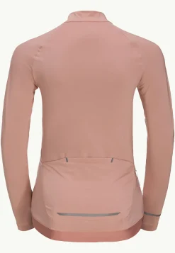 Jack Wolfskin Faire Du Vélo|Hauts Techniques-Gravex Fz Ls W Rose Dawn