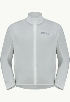 Jack Wolfskin Faire Du Vélo|Vestes Intermédiaires-Gravex Wind Jkt M Cool Grey