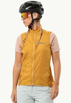 Jack Wolfskin Faire Du Vélo|Vestes Coupe-Vent-Gravex Wind Vest W Curry