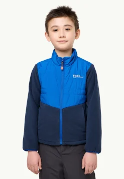 Jack Wolfskin Polaire|Vestes En Polaire-Haldor Hybrid K crisp cobalt