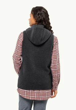 Jack Wolfskin Lifestyle|Polaire-High Curl Long Vest W