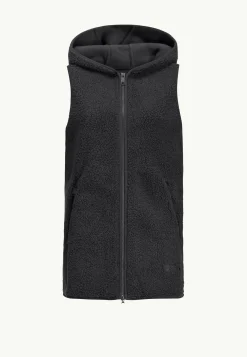 Jack Wolfskin Lifestyle|Polaire-High Curl Long Vest W