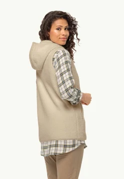 Jack Wolfskin Lifestyle|Polaire-High Curl Long Vest W