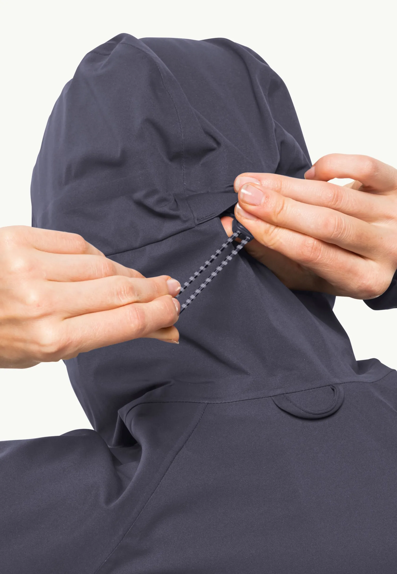 Jack Wolfskin Randonnée|Vestes Intermédiaires-Highest Peak Jacket W Graphite